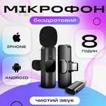 Беспроводной петличный микрофон Type C Lightning микрофон петличка
