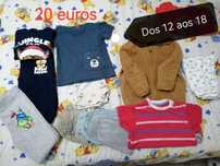 Roupa de bebé menino impecável