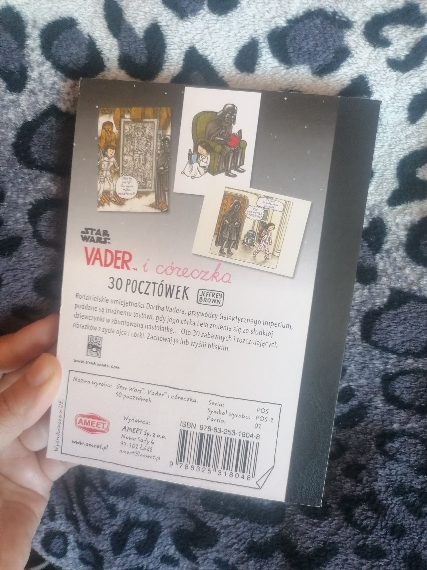 VADER i córeczka Jeffrey Brown Gwiezdne Wojny Książka Star Wars prezen