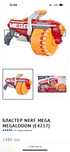 Бластер Nerf Mega Megalodon