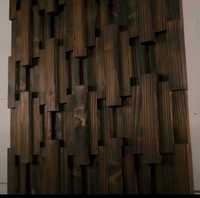 Деревянные  панели 3D Панно из срезов дерева,бруса для LOFT интерьера