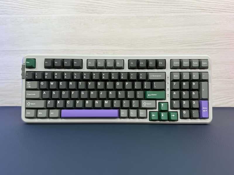 Механічна бездротова клавіатура YUNZII  B98 / Cocoa Cream V2 Switch
