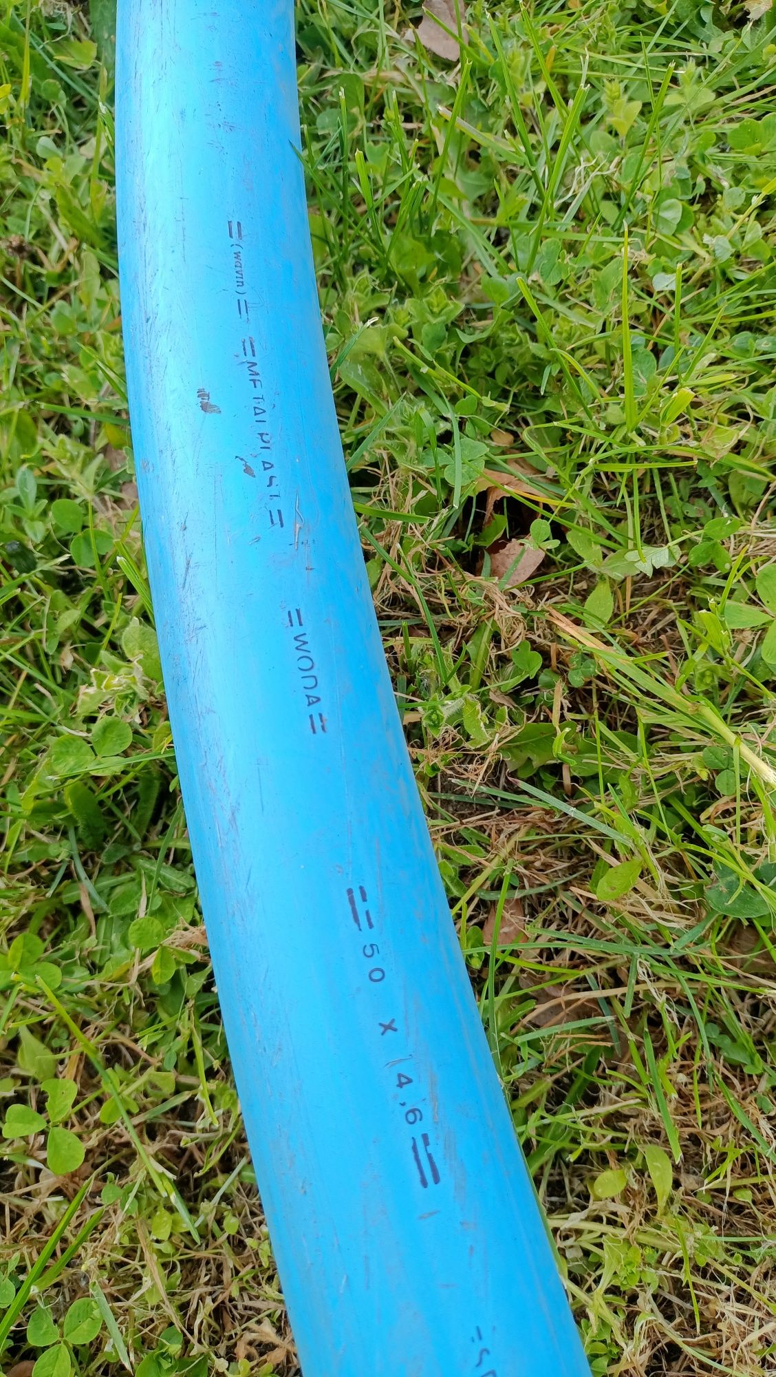 Rura Wodociągowa PE 80 PN 10 32 x 2,4 Niebieska Przyłącze