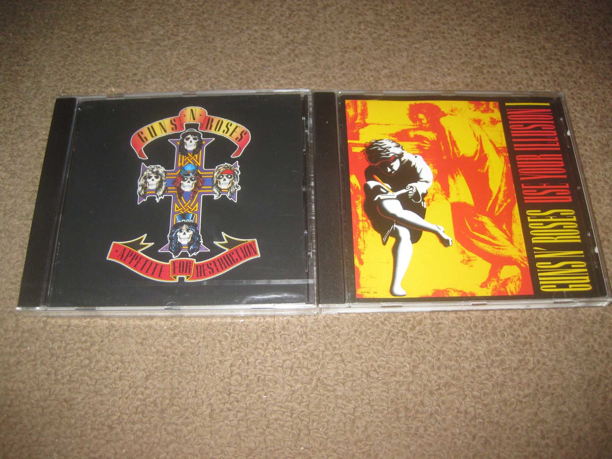 2 CDs dos "Guns n`Roses"