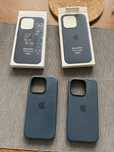 2x etui Apple Iphone 15 pro silicone magsafe