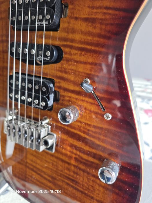 Guitarra Harley Benton Fusion-III HSH Roasted