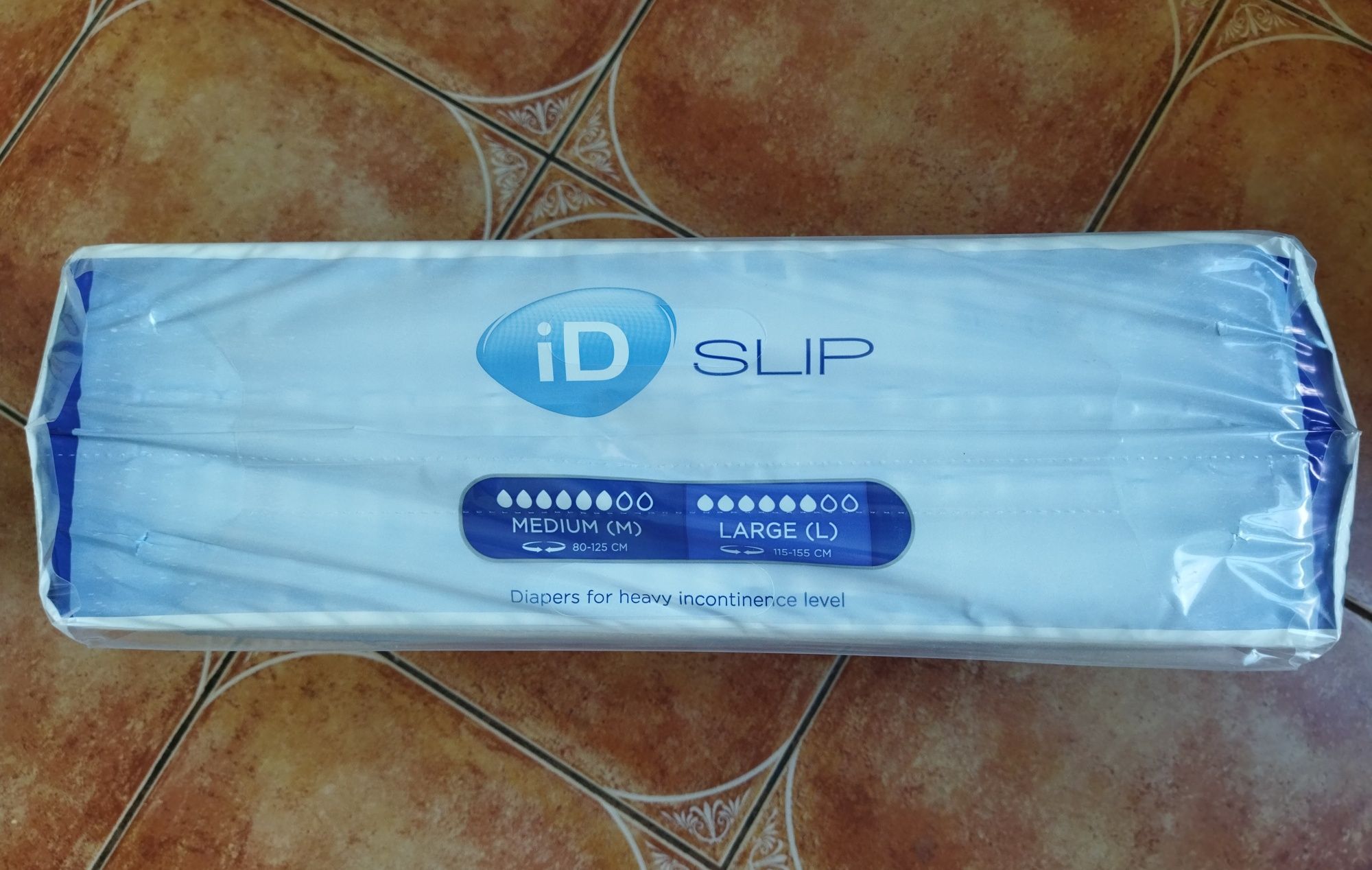 Підгузки для дорослих iD Slip Plus розмір L, 30 шт (115-155)
