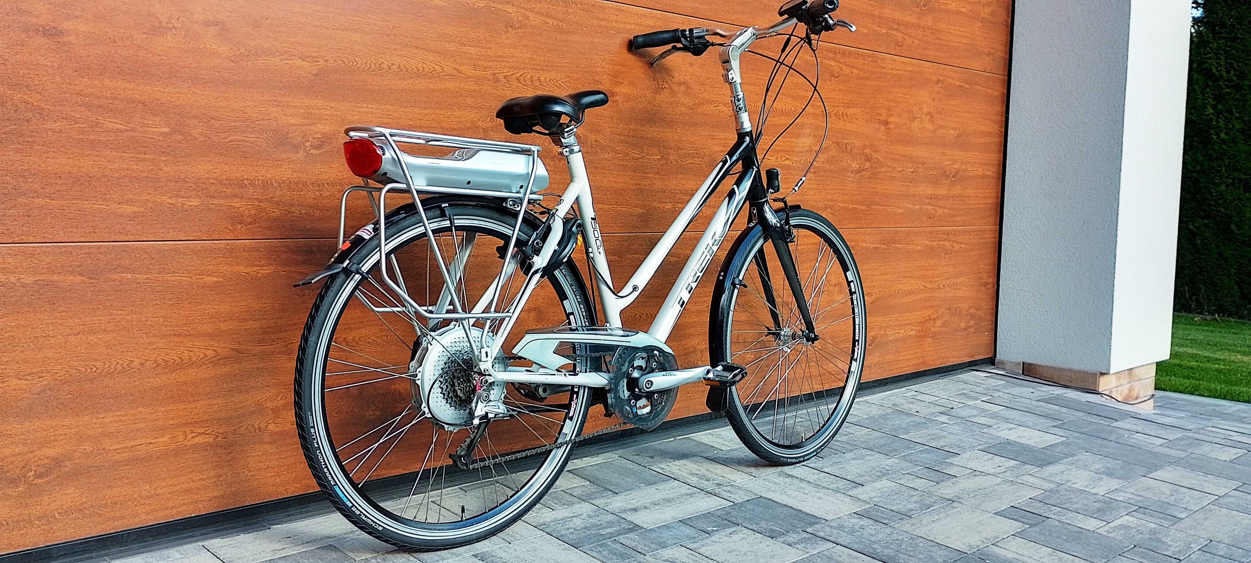 rower elektryczny Trek Navigator T500 SL + karbonowy widelec