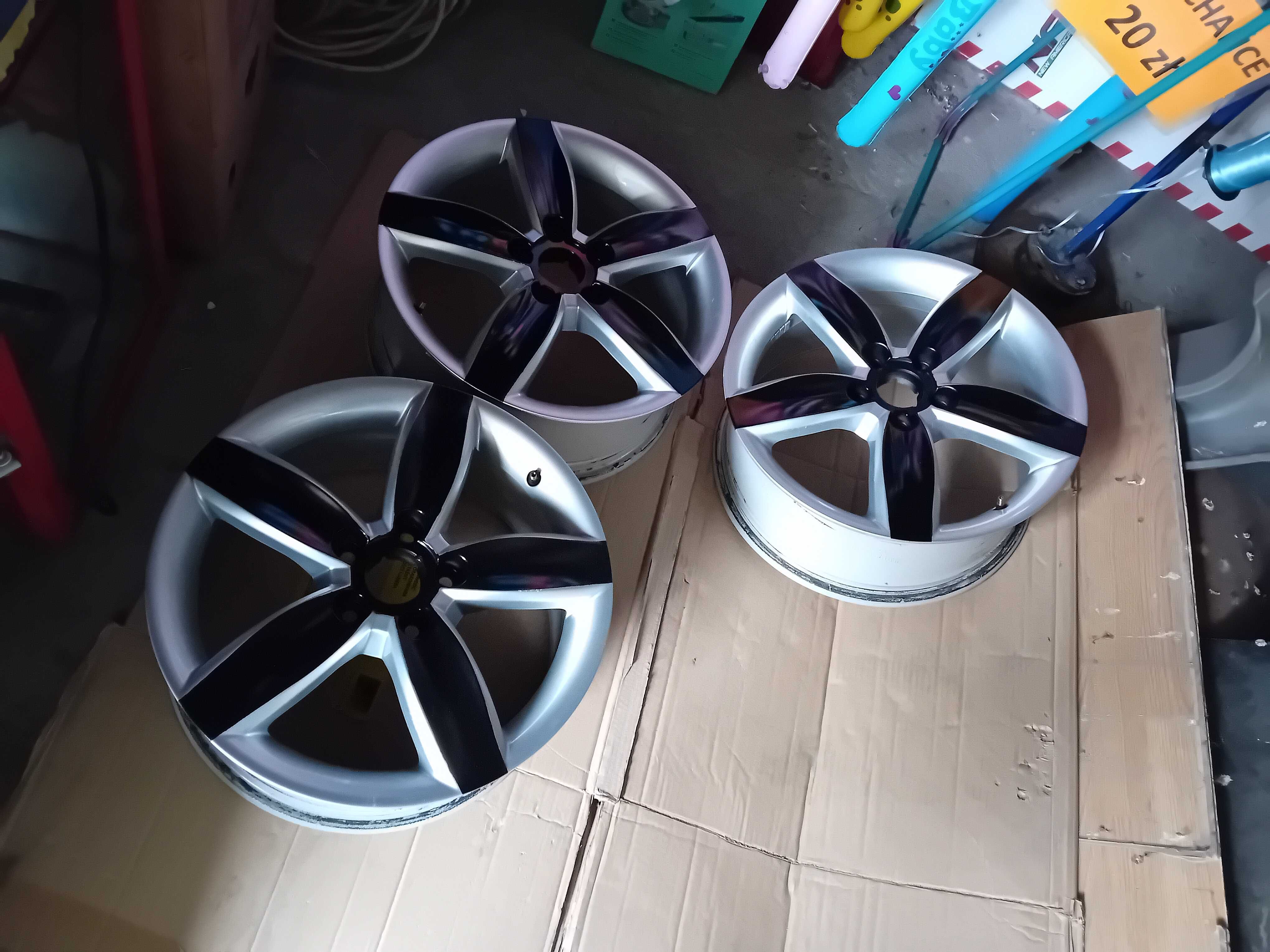 felgi 17" komplet 5x112 mercedes, volkswagen, audi, seat, skoda itp.