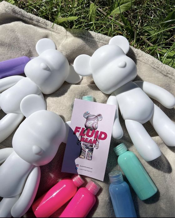 Fluid bear bearbrick флюїдний ведмедик