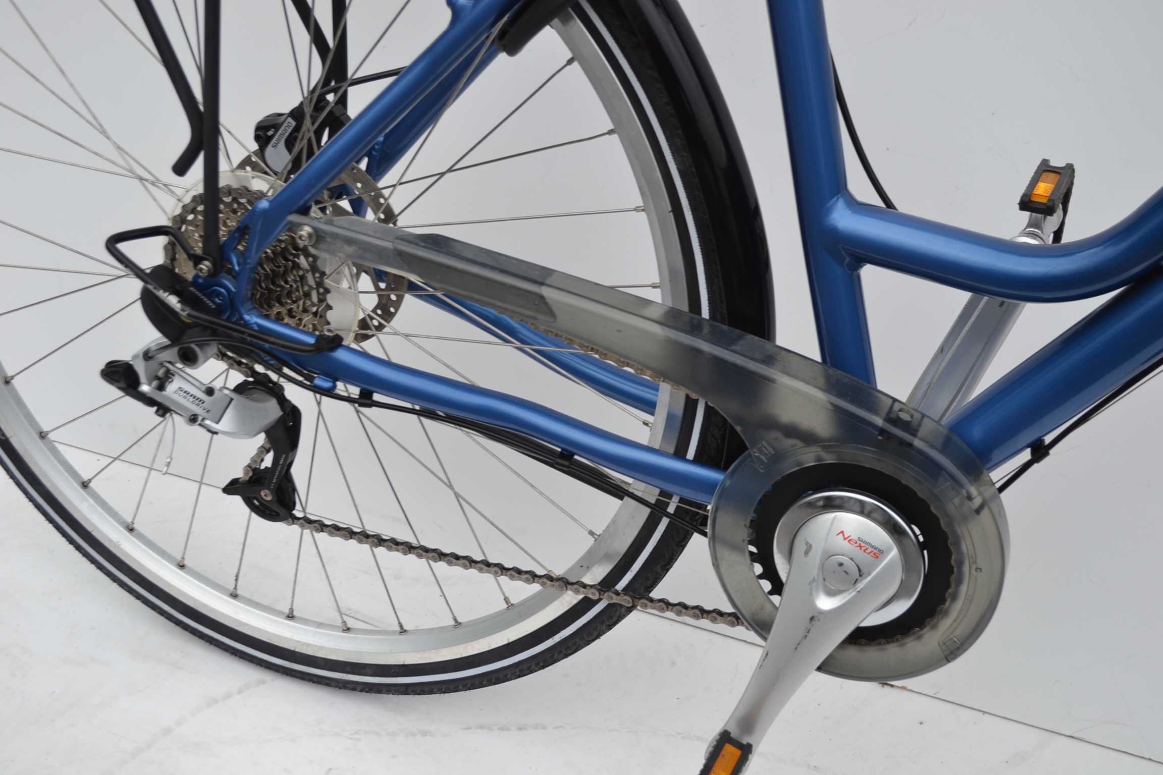 Lekki rower alu trekkingowy * Cresta giro 53cm dualdrive ham tarczowe