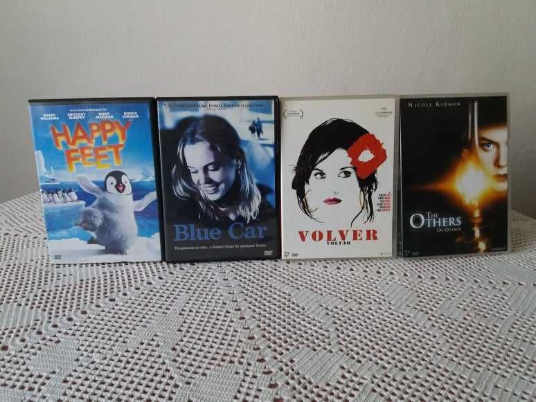DVDs (originais) e 1 jogo de Computador 1€ cada