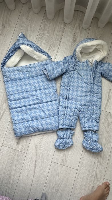 Комбінезон дитячий зимовий конверт chicco jacadi tommy polo