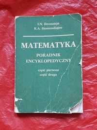 Książka Matematyka poradnik encyklopedyczny 1990r