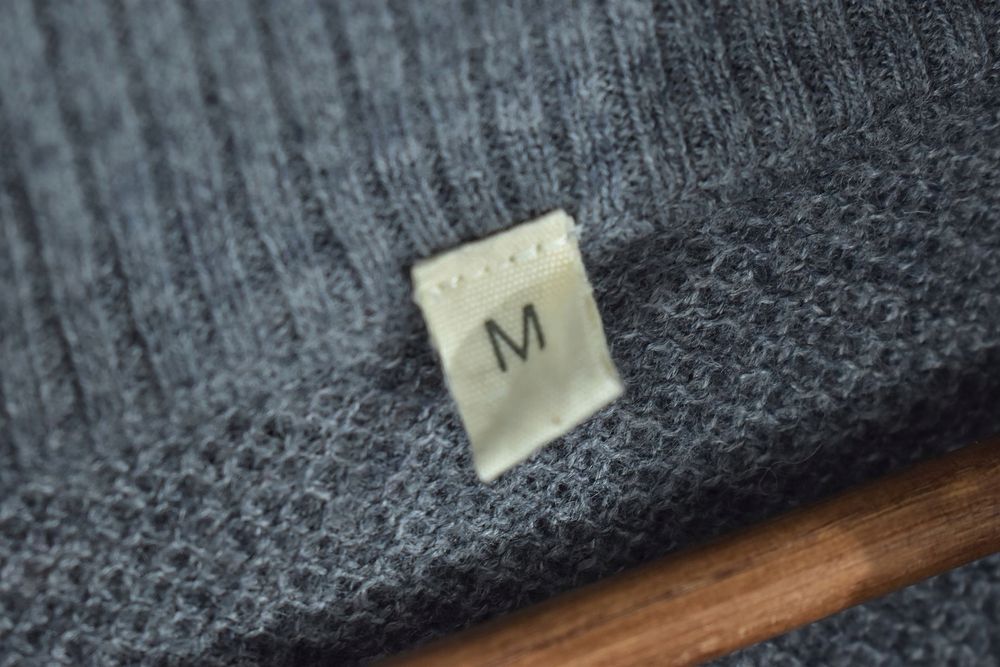 Tufte Męski Wełniany Sweter Trekkingowy Half Zip M