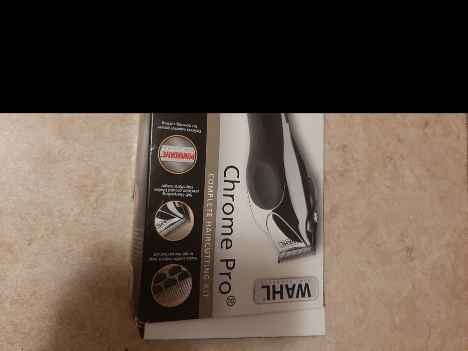 Машинка для стрижки Wahl chrome pro 201003.0460 чёрный хром.