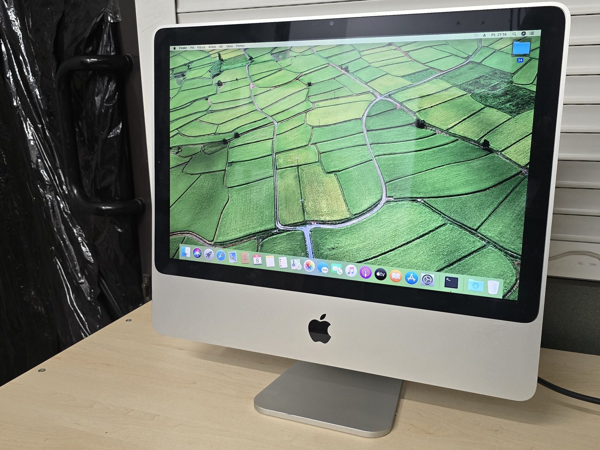 Komputer Stacjonarny z Monitorem Apple iMac 20' 4GB RAM Dysk 500GB Cat