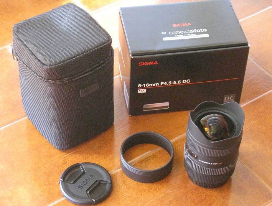 Sigma 8-16mm f/4,5-5,6 AF DC HSM para Canon EF