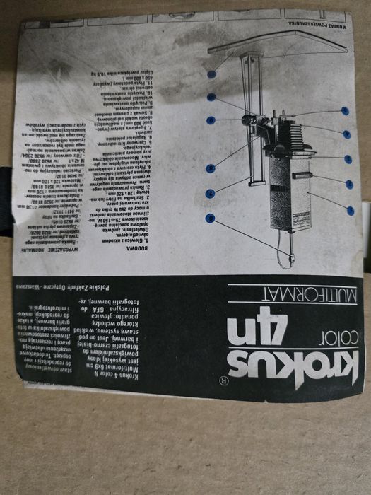 Powiększalnik optyczny Krokus 4 kolor N + akcesoria