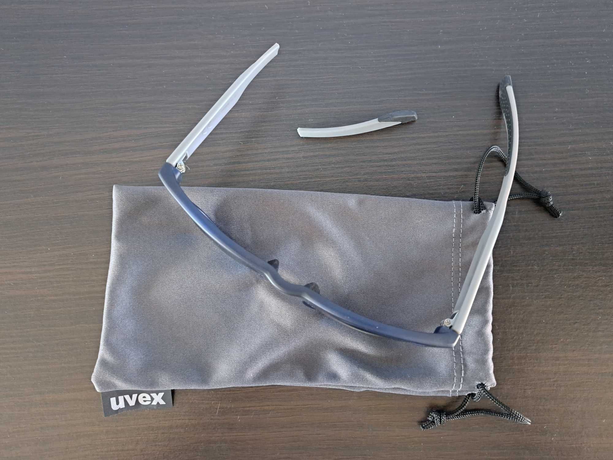Okulary przeciwsłoneczne LgL 42 Uvex uszkodzone