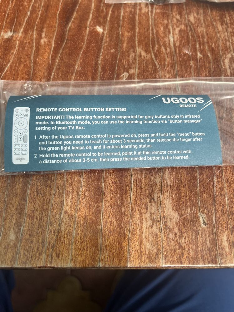 Пульт для андройд приставок ugoos ur02