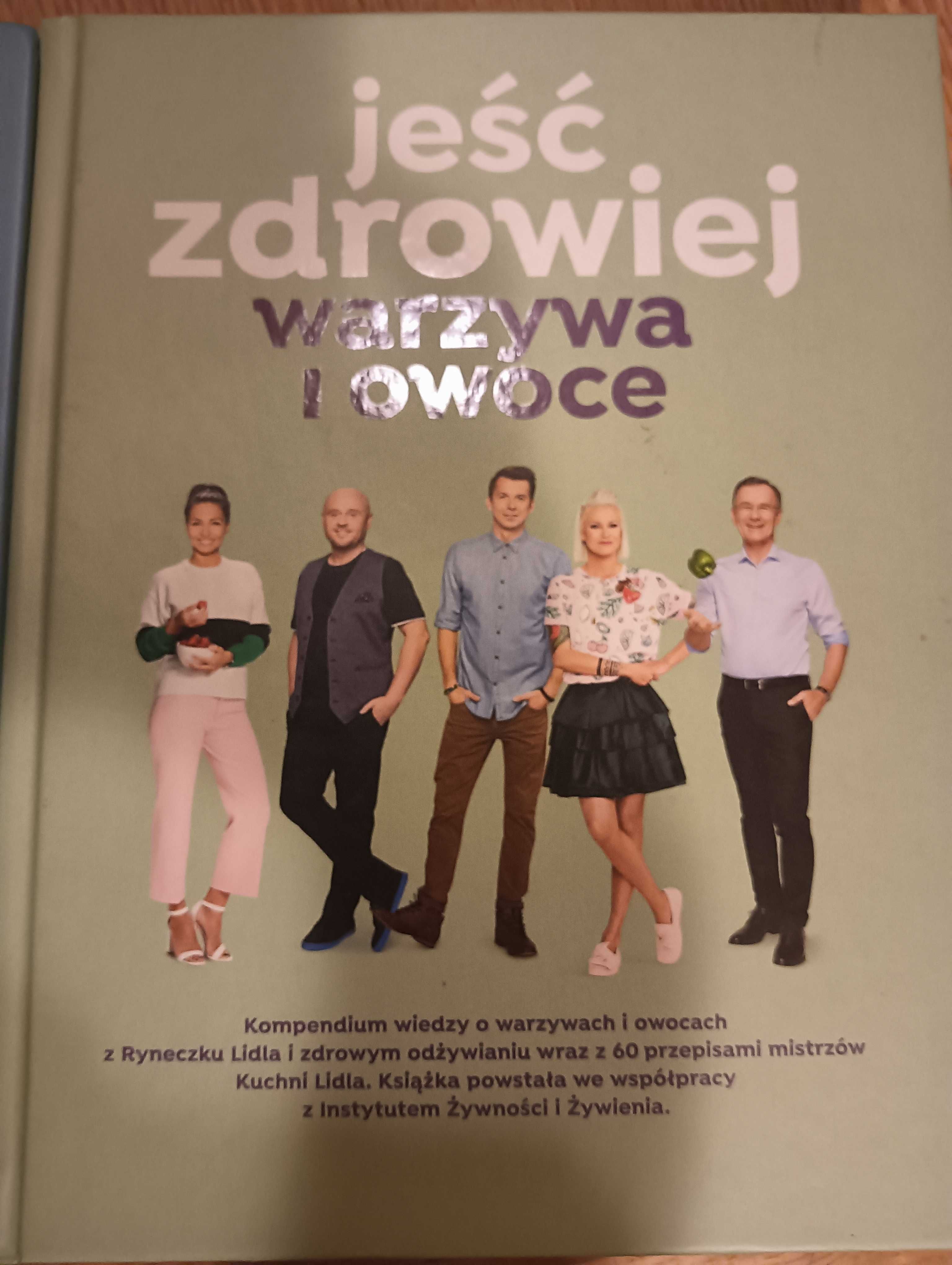 Książka Jeść zdrowiej kuchnia Lidla