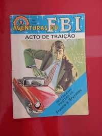 Livro Aventuras do FBI nº380 (Inclui poster nas páginas centrais)