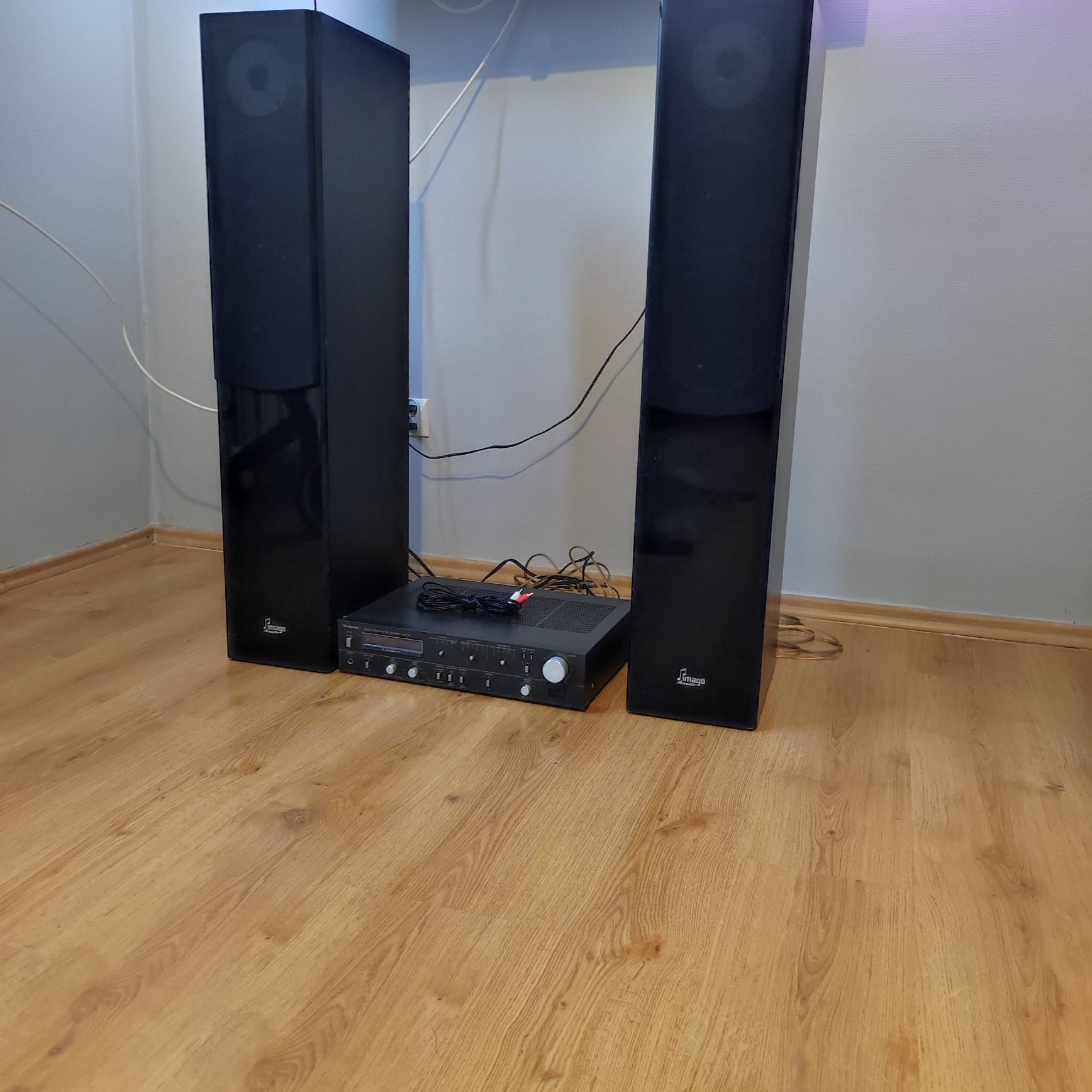 Wzmacniacz technics SU-V5 + głośniki