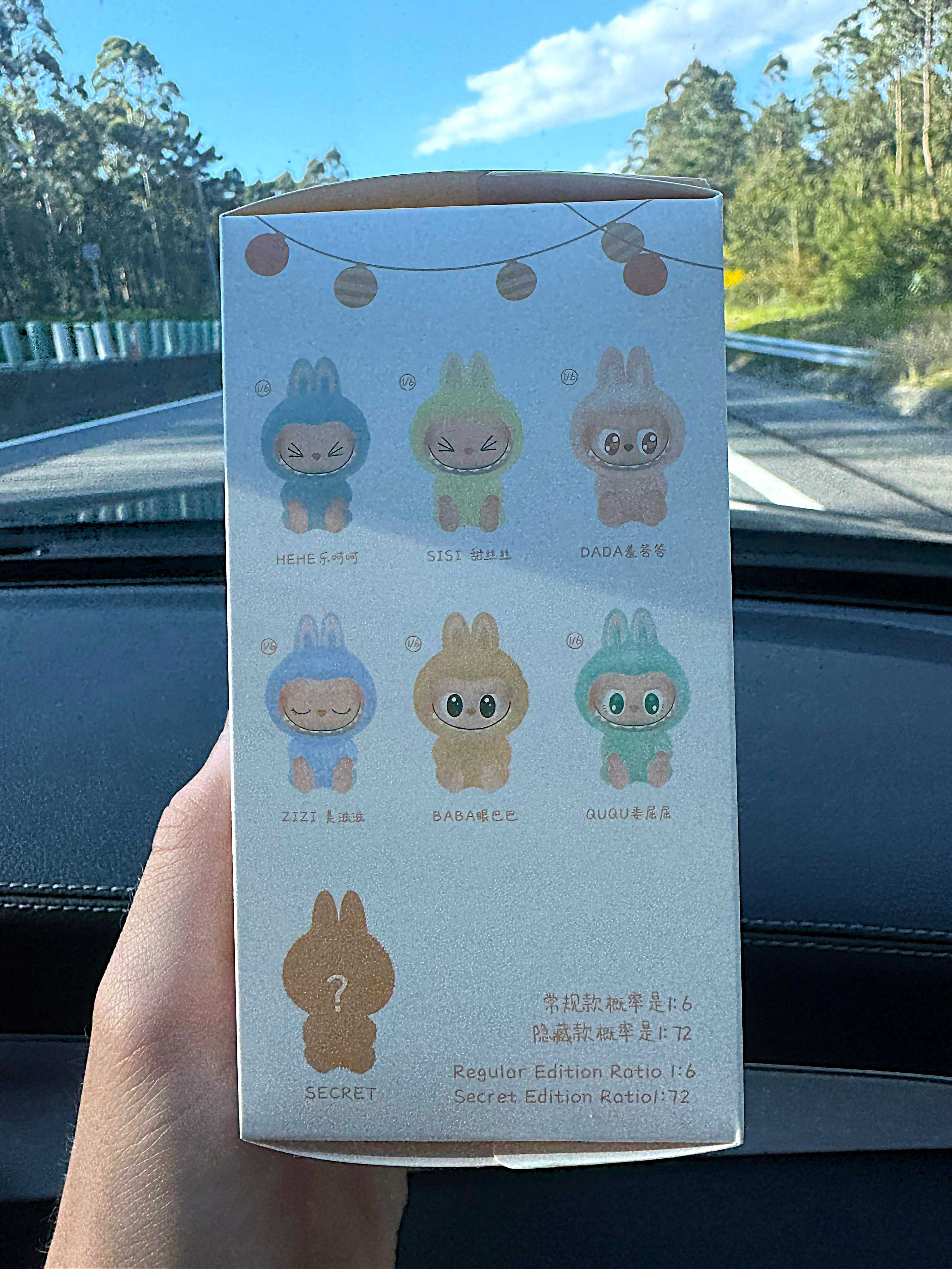 Labubu Boneco Individual
