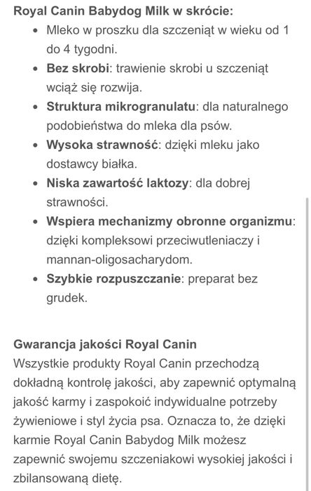 400gr. Royal Canin‼️ Mleko Kocięta Szczenięta • PIES KOT Ssaki BUTELKI
