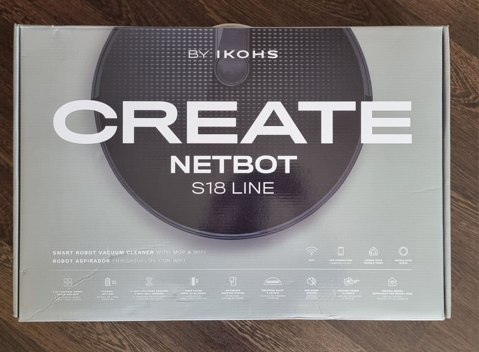 Aspirador Create netbot s18 line
