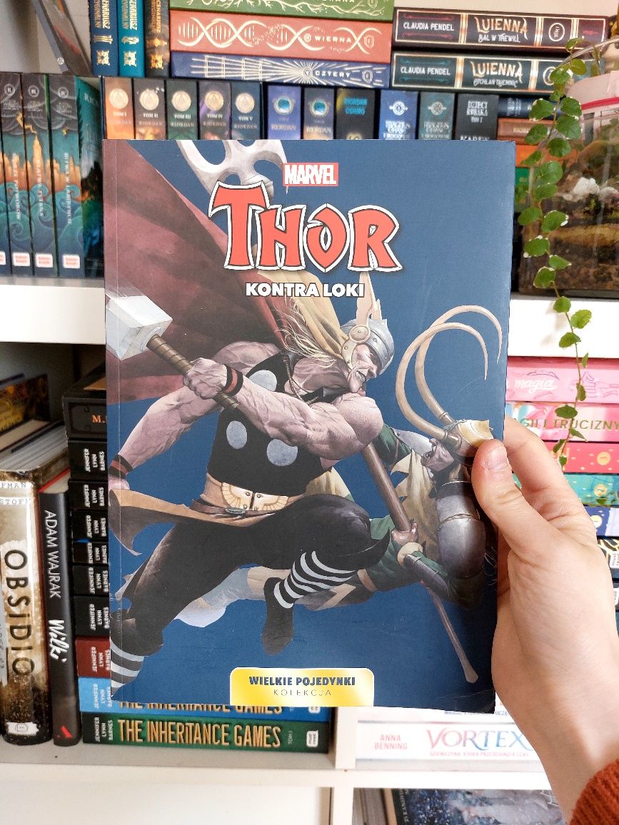 Komiks "Thor kontra Loki" Marvel