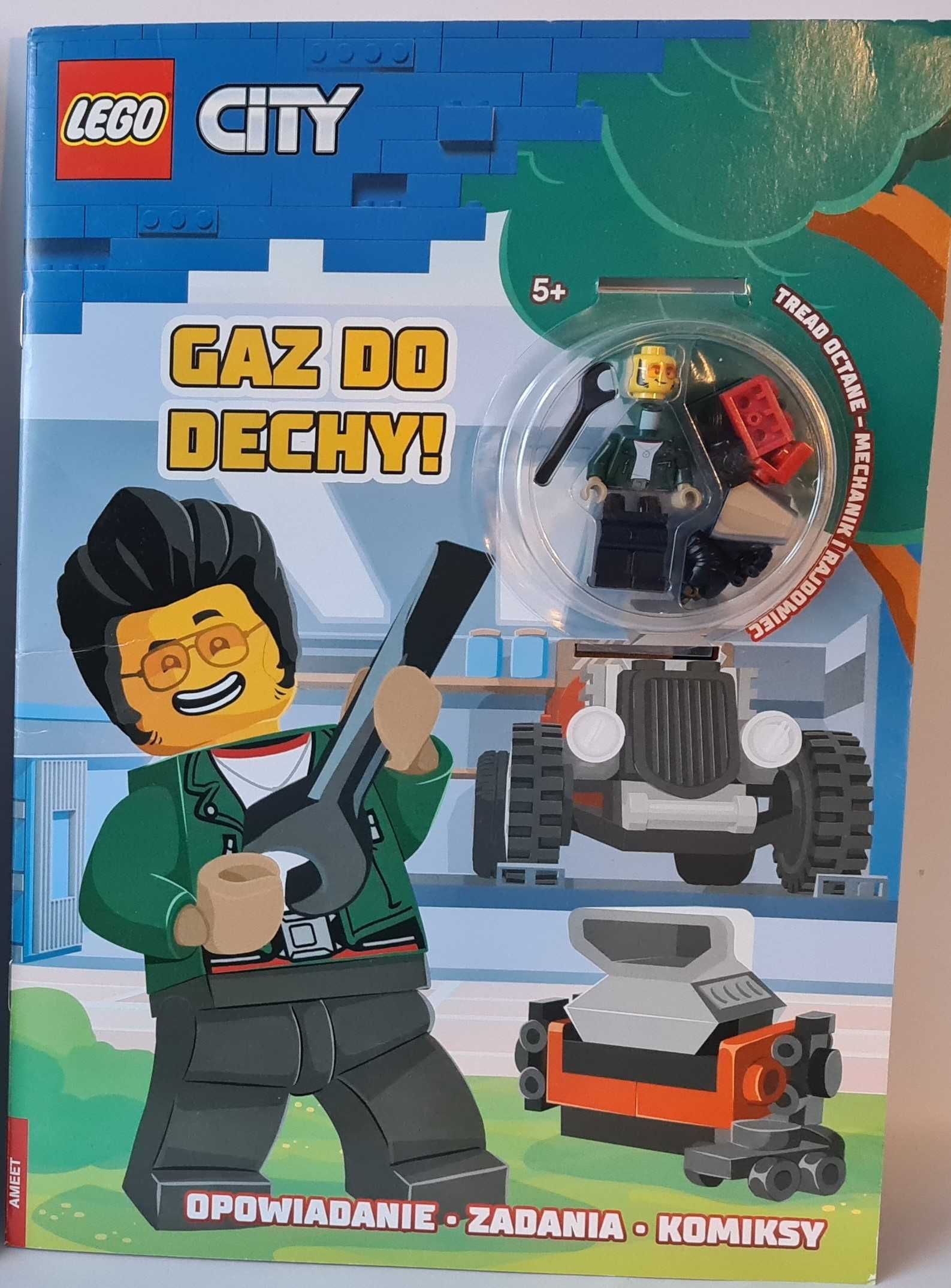 3 szt Lego City magazyn NOWE wywrotka astronauta policjant pies nurek