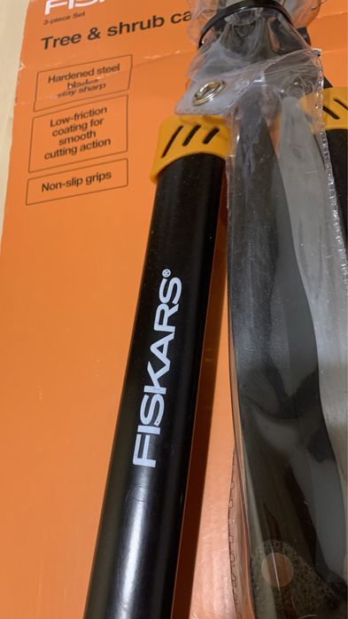 Крутий набір для саду Fiskars 3 предмети Оригінал! Супер ціна!