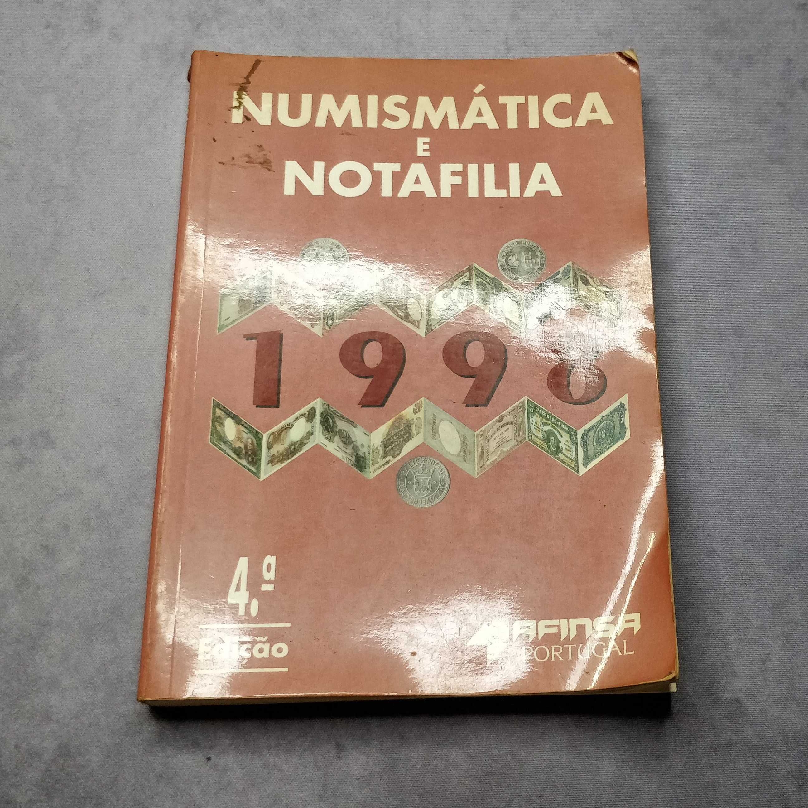 Numismática e Notafilia 1998 e Anuários de Numismática 2004-08