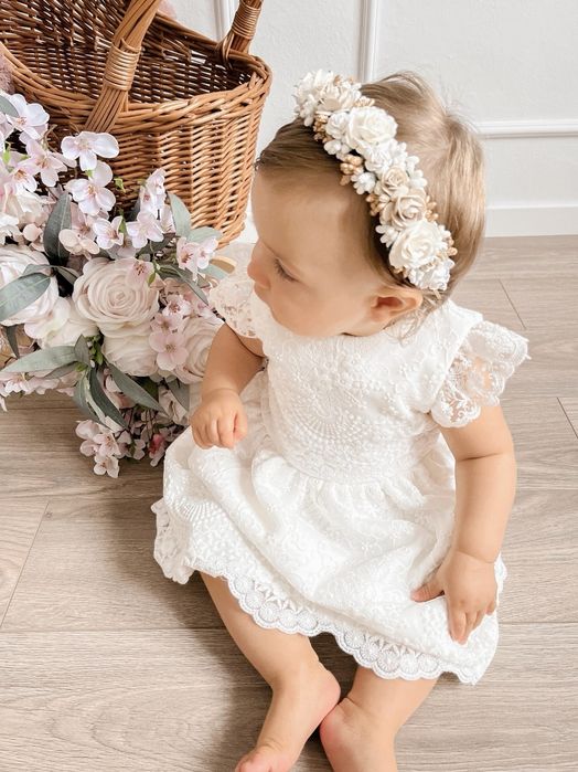 Sukienka do chrztu dla dziewczynki