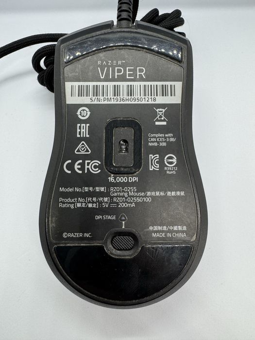 RAZER viper rato gaming