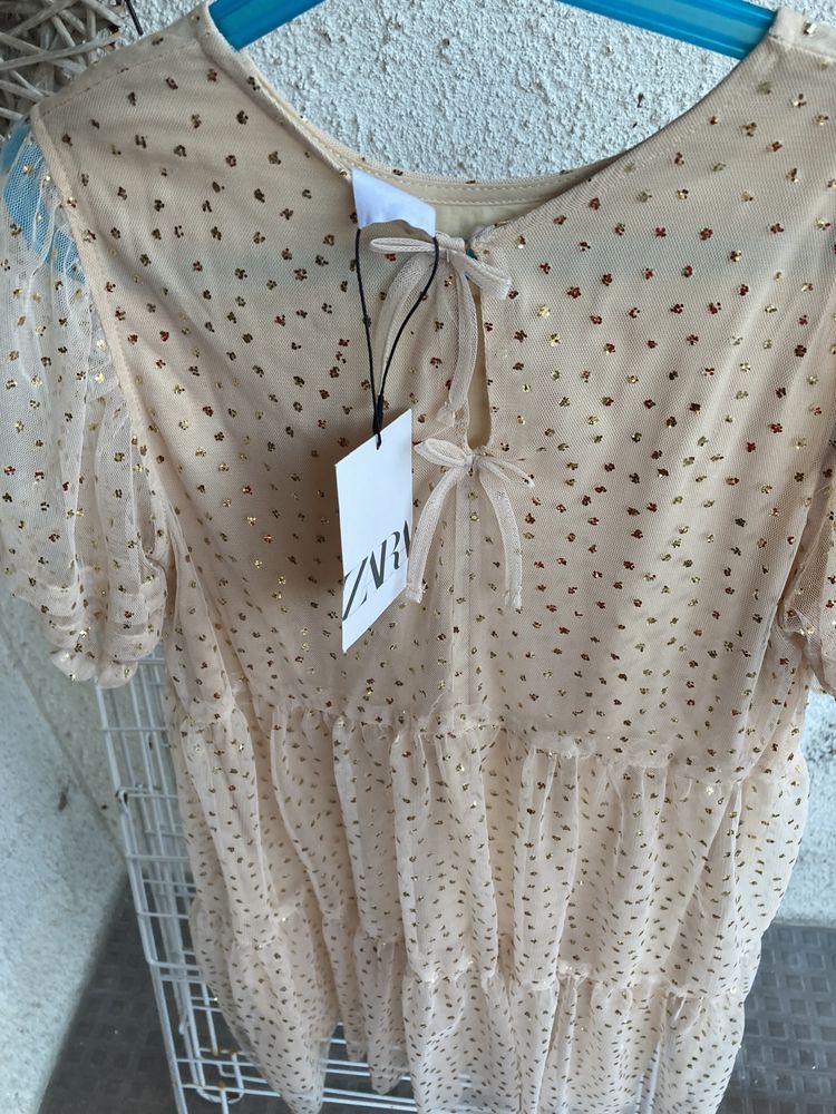 Vestido menina com brilhantes