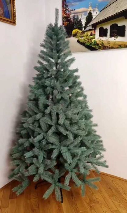 Хіт продажу! Буковельська лита штучна ялинка зелена! Литая ель Голубая