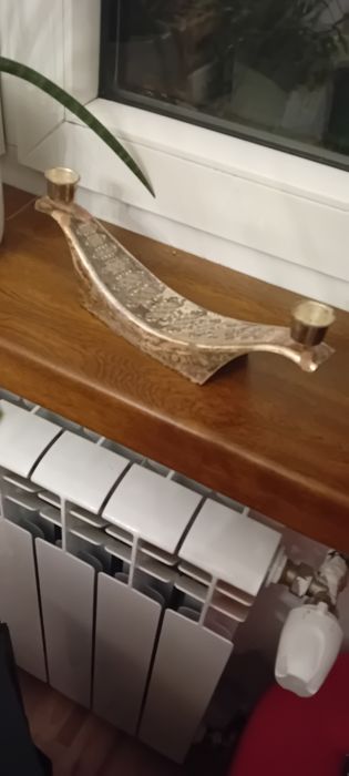 WMF Posrebrzany świecznik lata 70