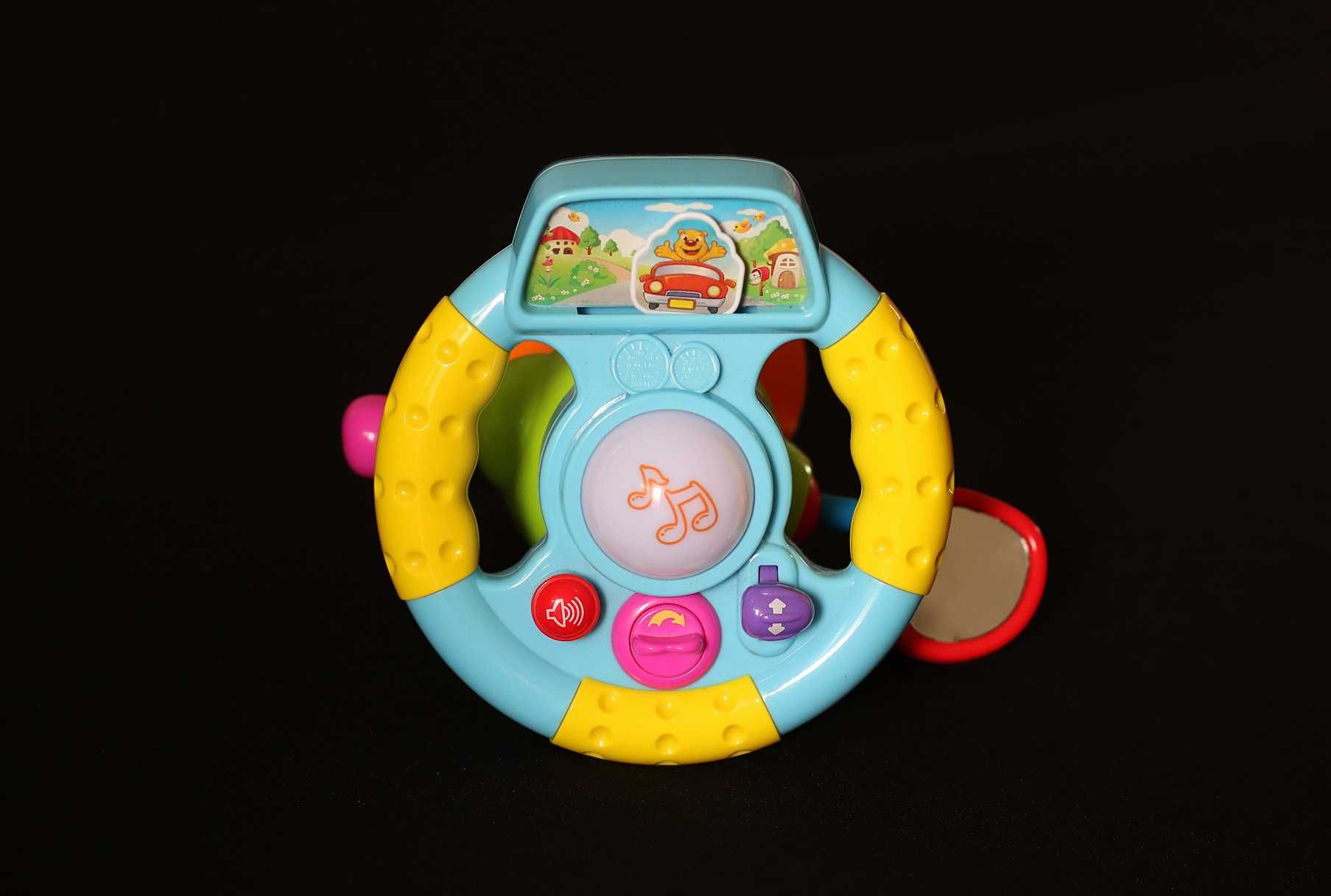 Дитяча іграшка музичне кермо Маленький водій