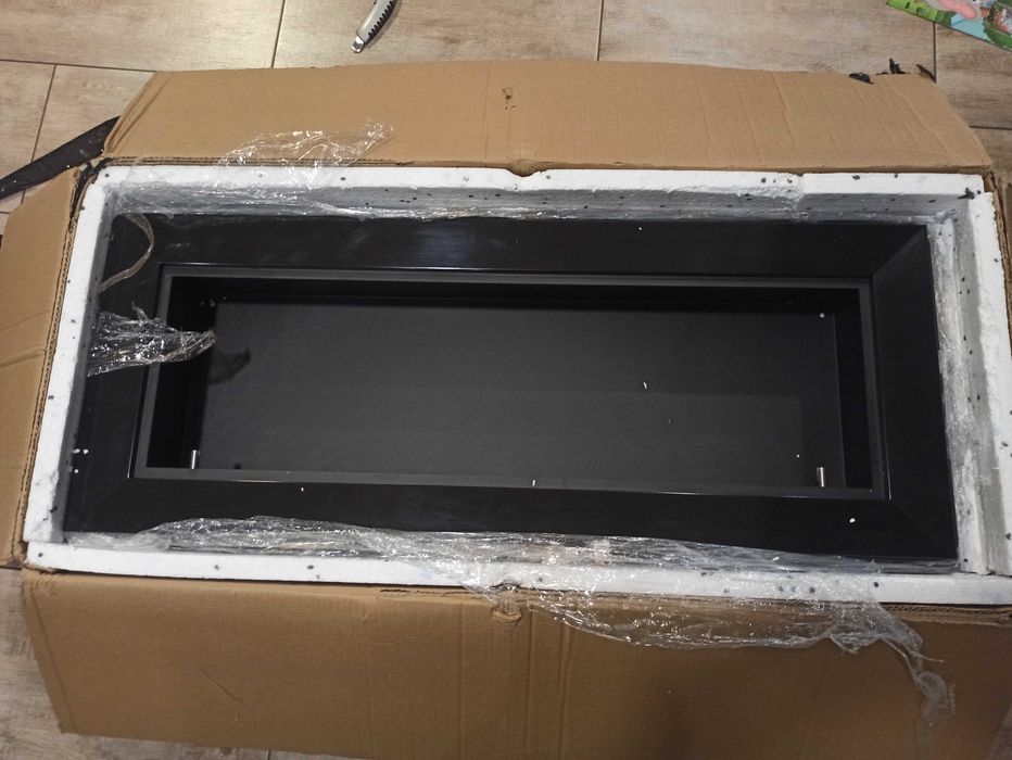 Biokominek kominek InFire Frame 120cm czarny NOWY! Wysyłka!