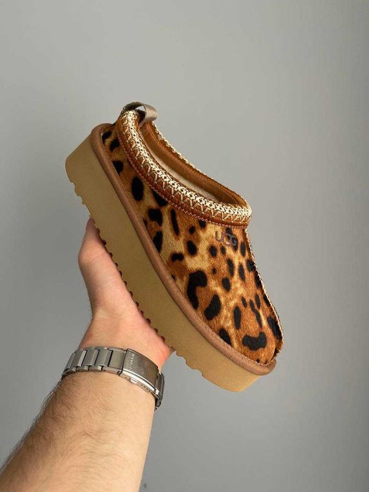 Зимові Жіночі Уггі UGG Tasman Platform Leopard 36-41 (Без предоплати)