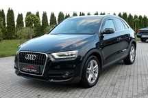 Audi Q3 2.0TDI*177KM*Quattro*S-line*Led*Ksenon*Skóry*Rok Gwarancji*Bezwypadek