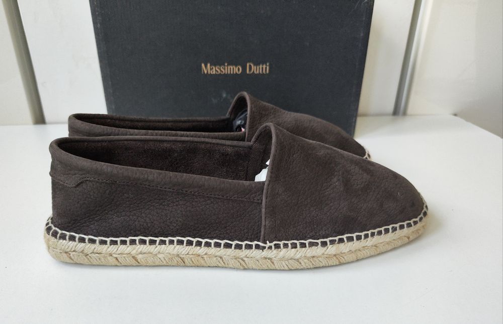 Massimo Dutti чоловічі сліпони еспадрильї із нубуку