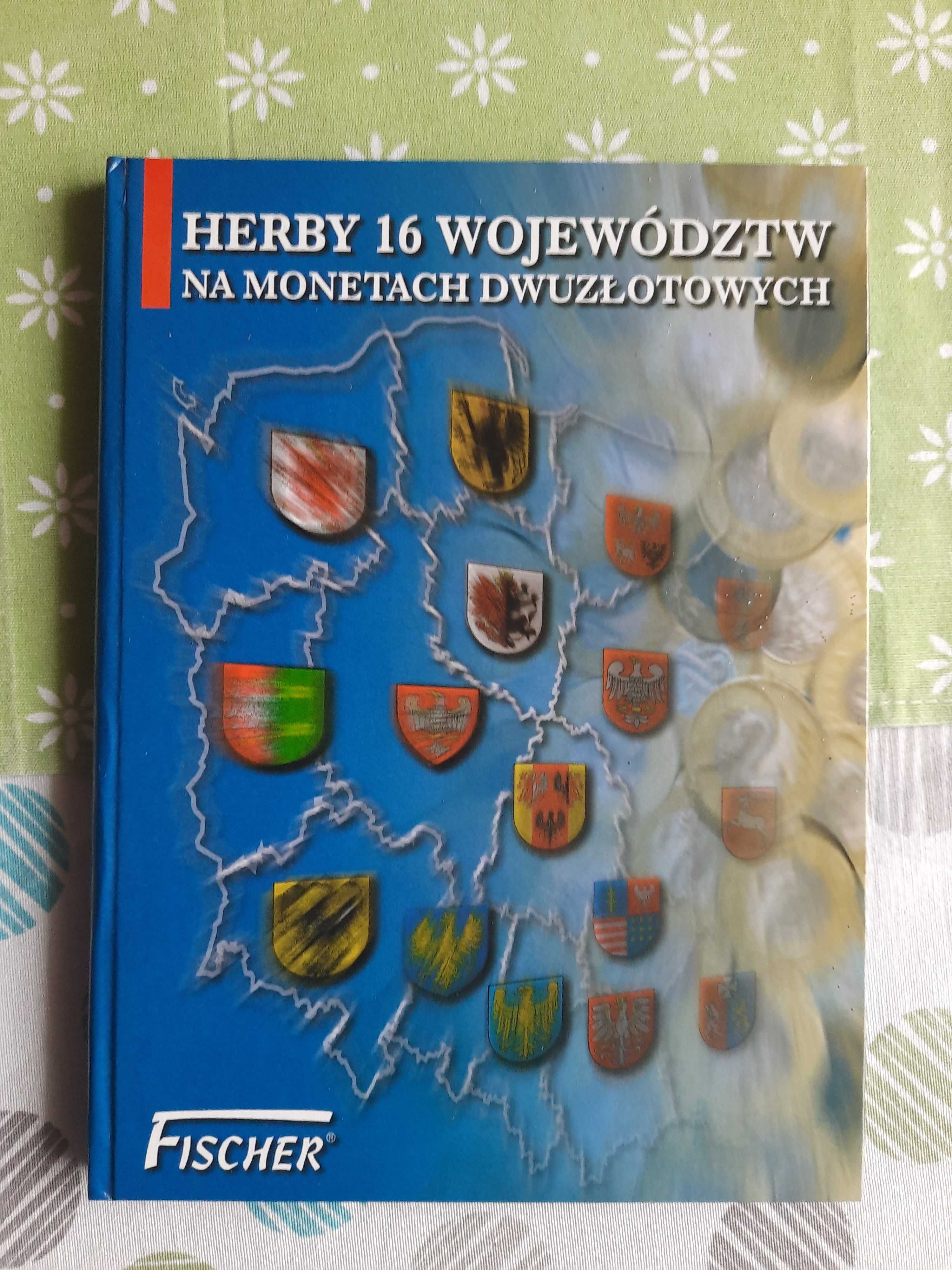 Album z monetami Herby 16 województw na monetach dwuzłotowych