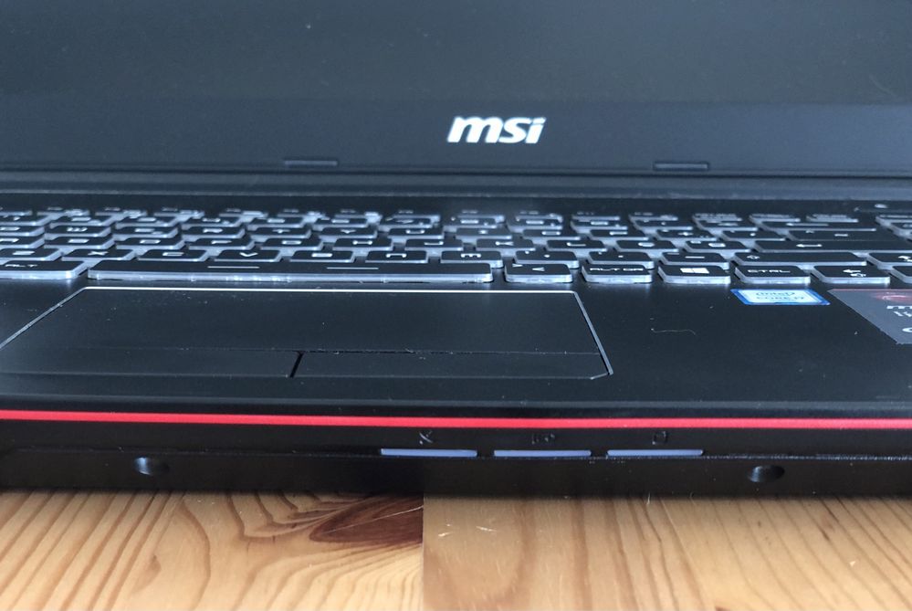Portátil MSI Gaming Leopard Pro Laptop GP62 6QF 15.6”