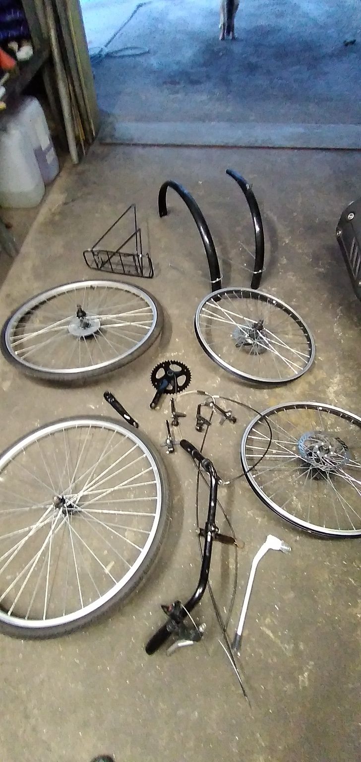 Rodas 27x completas 40,€ e Outras peças Bike em Gondoma