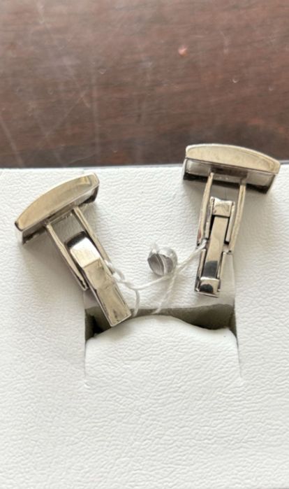 Продам нові чоловічі запонки зі срібла 925 та золота 375 проби з онікс