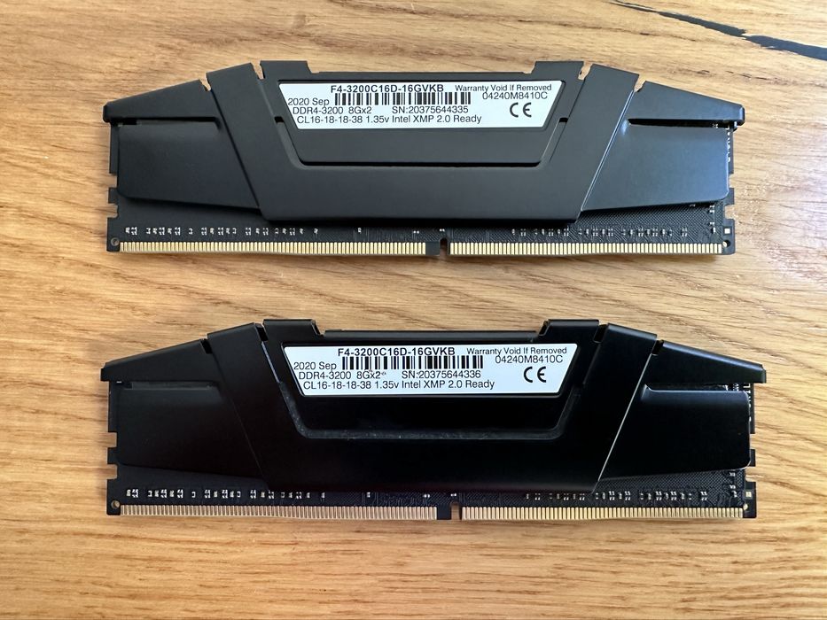 Pamiec ram DDR4 G. Skill Ripjaws  16GB 2x8GB 3200MHz CL16 1.35V Poznań